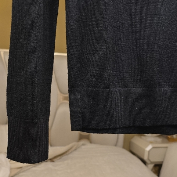 kate Spade Wool Black Ruffled  Sweater - Picture 5 of 13